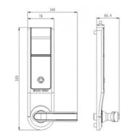 Электронный замок Bonwin BW803BG-E