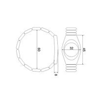 Электронный браслет Bonwin BW01 EM-Marine (125kHz)