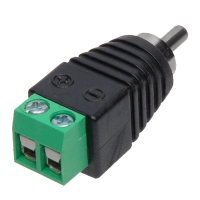 Tantos разьем TS RCA штекер с клеммной колодкой