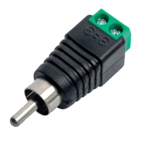 Купить Tantos разьем TS RCA штекер с клеммной колодкой в 