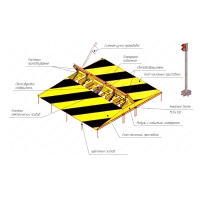 Дорожный Блокиратор "Скат-2400У" 2,5м