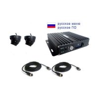 Купить Комплект видеонаблюдения на 2 камеры NSCAR201 в 