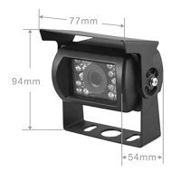 Камера заднего вида NSCAR С373  (RCA-DC)