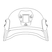 Бронешлем ШБМ-А-О подвес. «Фаст» доп. кронштейны