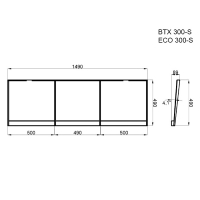 Купить Комплект CAME PSGRC-ECO/BTX в 