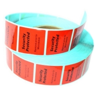 Купить Этикетка для замороженных продуктов (красная с предупреждающей надписью) в Москве с доставкой по всей России