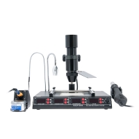 Купить Станция паяльная W.E.P 1000B инфракрасная + термофен в Москве с доставкой по всей России