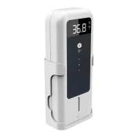 Бесконтактный термодатчик со встроенным диспенсером БЛОКПОСТ ТДК-01