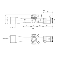 Прицел Kahles K525i 5-25x56 CCW LSW .1mrad (сетка SKMR4 ) с подсветкой