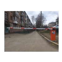 Шлагбаум автоматический Лайт с круглой стрелой 4м и GSM-модулем