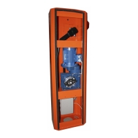 Шлагбаум автоматический Стандарт с прямоугольной стрелой 4м и СКУД