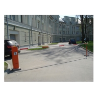 Шлагбаум автоматический Гранд с круглой стрелой 5м и радиоуправлением