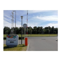 Шлагбаум автоматический Гранд-Арктик с круглой стрелой 6м и радиоуправлением