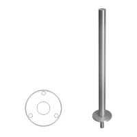 Купить Praktika Стойка ограждения базовая съемная в 