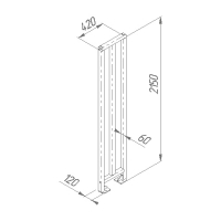 Praktika Ограждение полноростовое 420