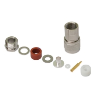 Разъем N-типа, вилка, для кабеля 8D (прижимной)