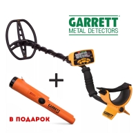 Купить Металлоискатель Garrett Ace 400i + Пинпоинтер Garrett Pro Pointer AT в Москве с доставкой по всей России