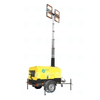 Купить Передвижная осветительная установка c гидромачтой ПОУ-4*300LED-9.0G-8.0GXD в 