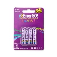 Купить QEnerGO! RB NiMh 4 x AAA 900 mAh в 