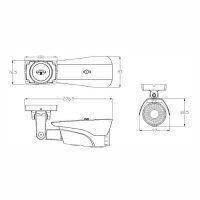 Уличная IP камера Proline IP-W1044ZD POE