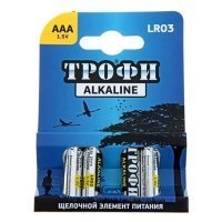 Купить Трофи LR03-4BL NEW (40/960/30720) в 