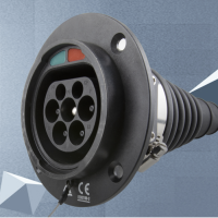 Адаптер Type2/Type1 32А 22 кВт