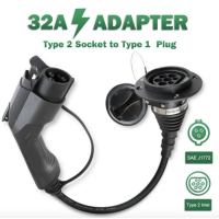 Купить Адаптер Type2/Type1 32А 22 кВт в 