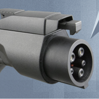 Адаптер Type2/Type1 32А 22 кВт