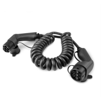 Купить Кабель Type2/Type2 32А 22 кВт с пружиной в 