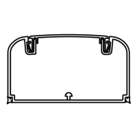 Купить Кабель-канал с фронтальной крышкой 90x50 в Москве с доставкой по всей России