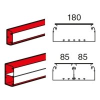 Кабель-канал DLP 195x65 (без крышки)