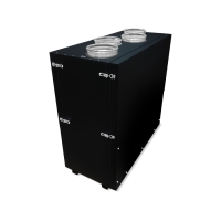 Купить Zenit 550 Heco E 1.5/3.0 кВт Steel вентиляционная приточно-вытяжная установка с рекуперацией тепла и сохранением влаги в 