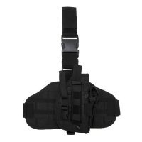 Купить Кобура набедренная на платформе MOLLE черная в 