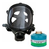 Купить Противогаз ППФ-5М с фильтром ФГ-5МУ марки B2K2 маска ПМ-88 в 