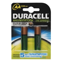 Купить Duracell HR6-2BL 2400mAh предзаряженные (2/20) в 