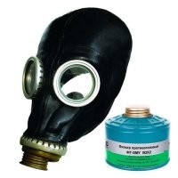 Купить Противогаз ППФ-5М с фильтром ФГ-5МУ марки B2K2 маска ШМП-1 в 