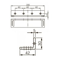 Купить L-кронштейн для EMC 400 AH в Москве с доставкой по всей России