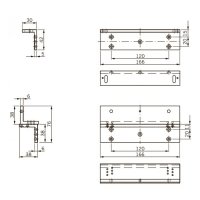 Купить L+Z bracket set for EMC 400 AH в Москве с доставкой по всей России