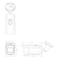 Уличная AHD видеокамера CMD HD1080-WB3,6-IR