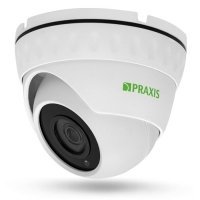 Купольная мультиформатная видеокамера Praxis PE-8112MHD 3.6