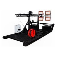 Передвижная осветительная установка ПОУ 4*240LED-12T «сани-волокуши»