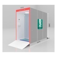 Универсальный дезинфицирующий коридор B2secure AntiVirus Box УДК-3