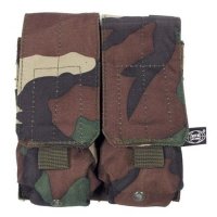 Купить Подсумок MOLLE двухсекционный woodland в 