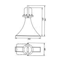 Громкоговоритель рупорный 50ГР-2