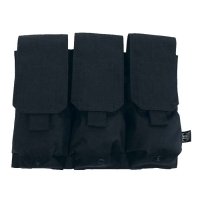 Купить Подсумок MOLLE трехсекционный черный в 