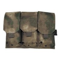 Купить Подсумок MOLLE трехсекционный HDT camo FG в 