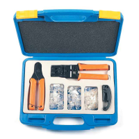 Купить Набор коаксиальный (обжимка + губки, зачистка, обрезка) (HT-330K) (TL-K336) REXANT в 