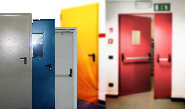 виды противопожарных дверей